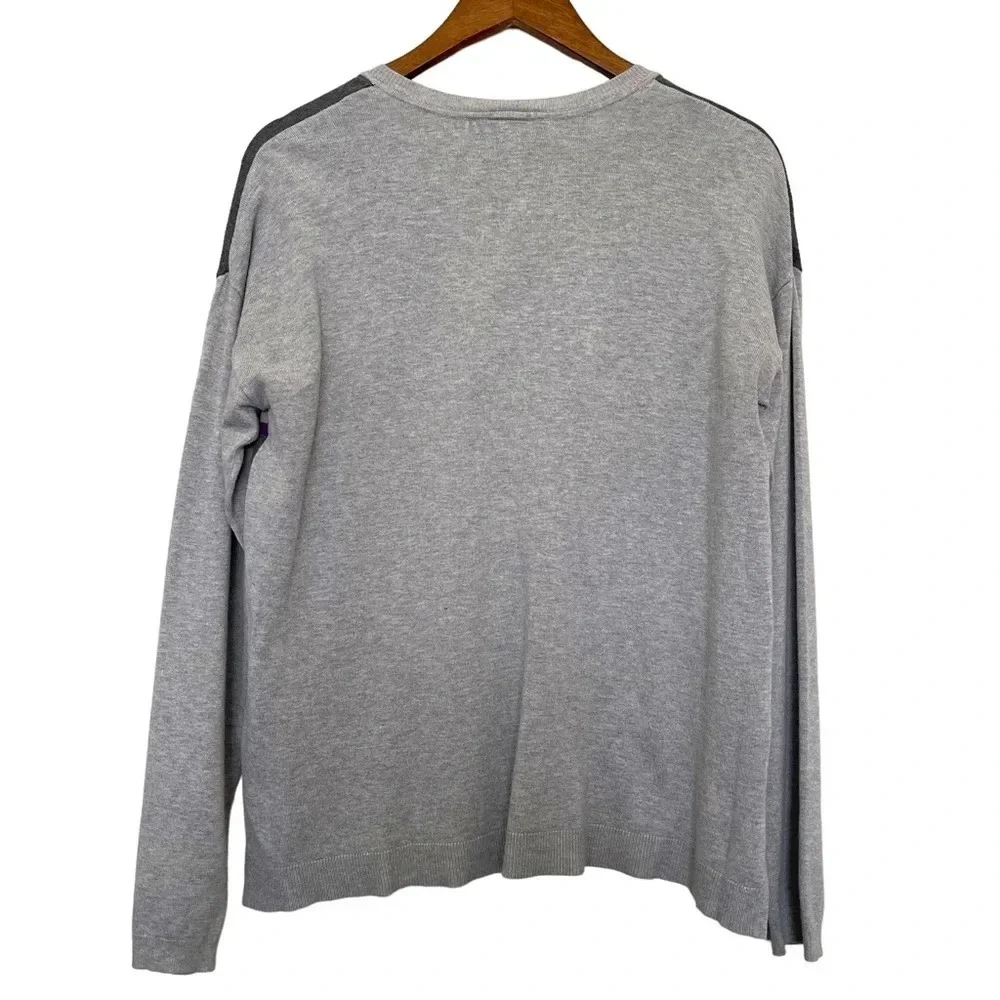 Lane Bryant V-Neck Striped Pullover Size‎ 14/16